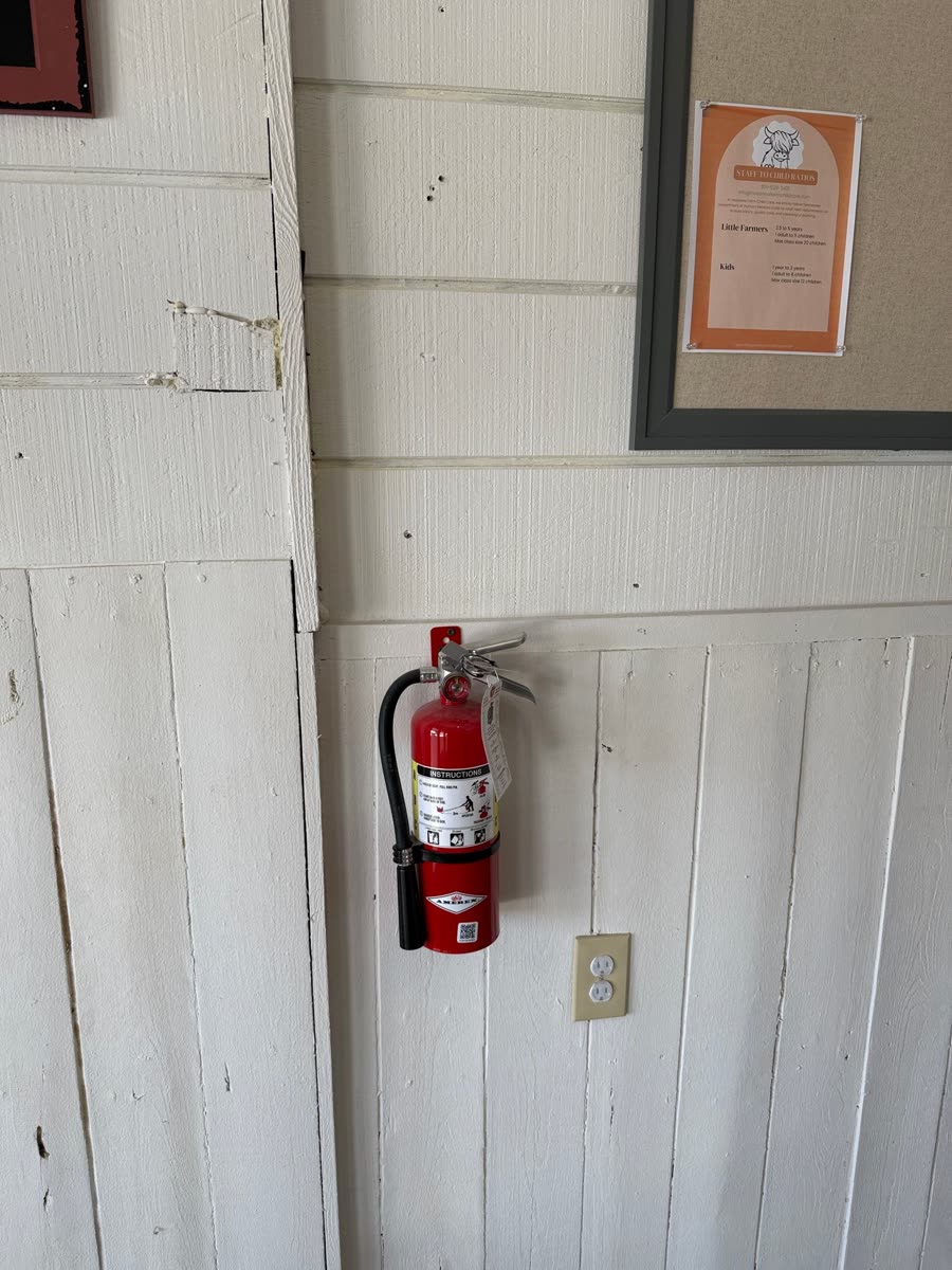 Hosanna Farm Childcare fire extinguisher job in Alexandria, TN