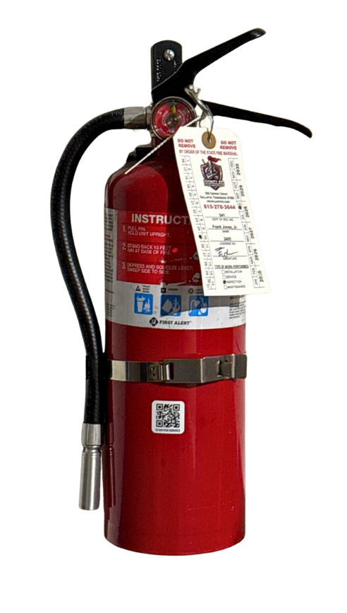 Different types of fire extinguishers for commercial buildings