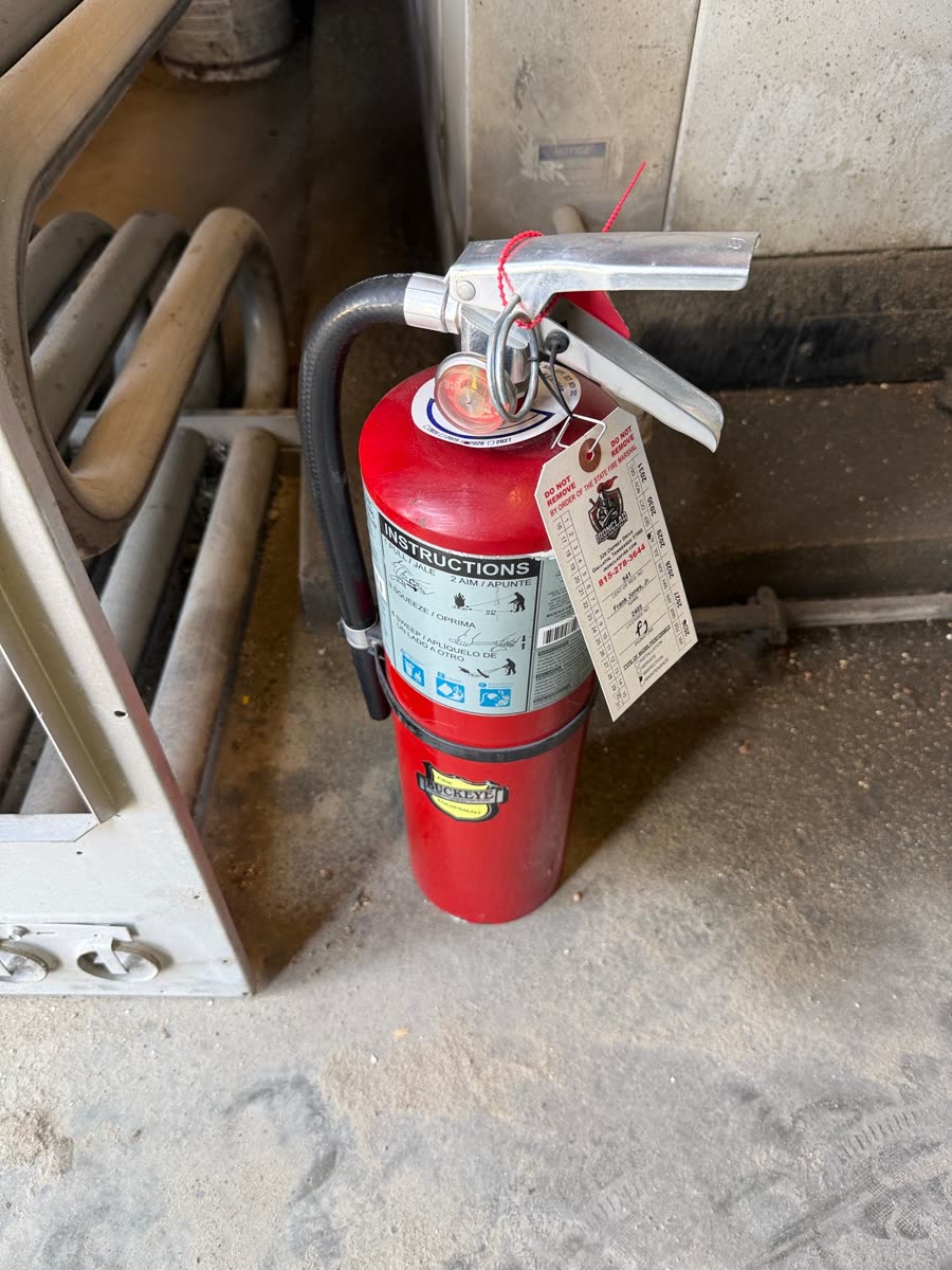 Oldcastle Infrastructure fire extinguisher job in Lebanon, TN