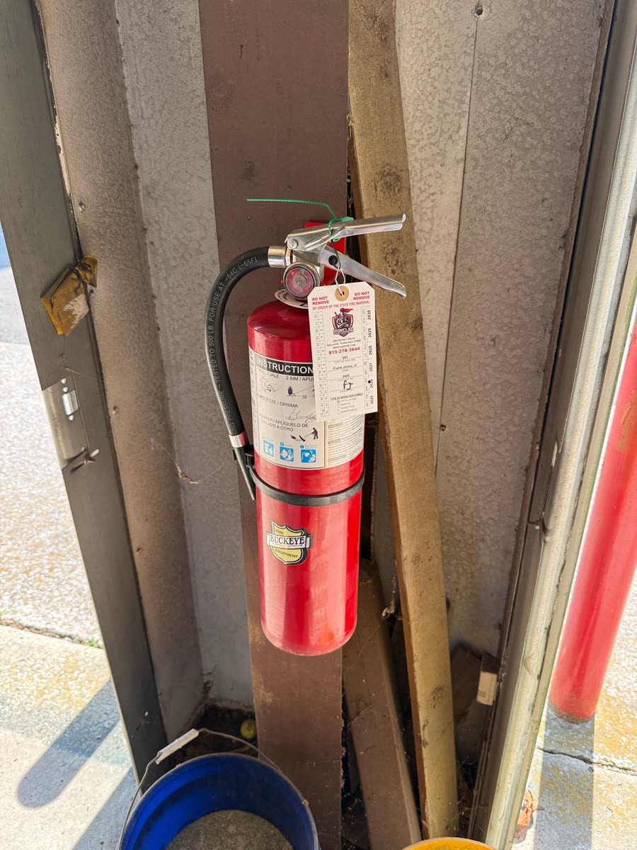 Temple Hills LLC fire extinguisher job in Franklin, TN