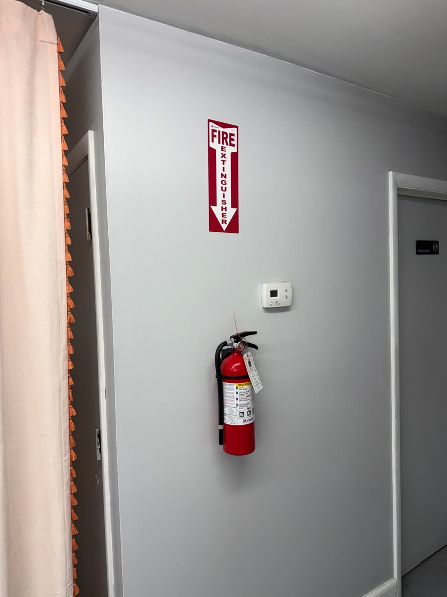 The Hair Studio fire extinguisher job in Ashland City, TN